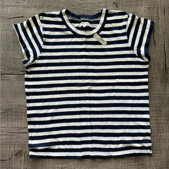 The Perfect Vintage Tee in Atkins Stripe - Picture 6 of 8